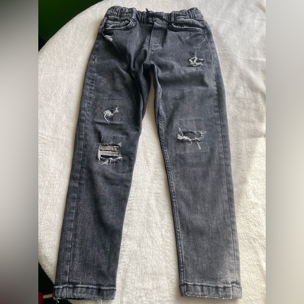 Zara Skinny Jeans Size 10 Color Black - Picture 4 of 5